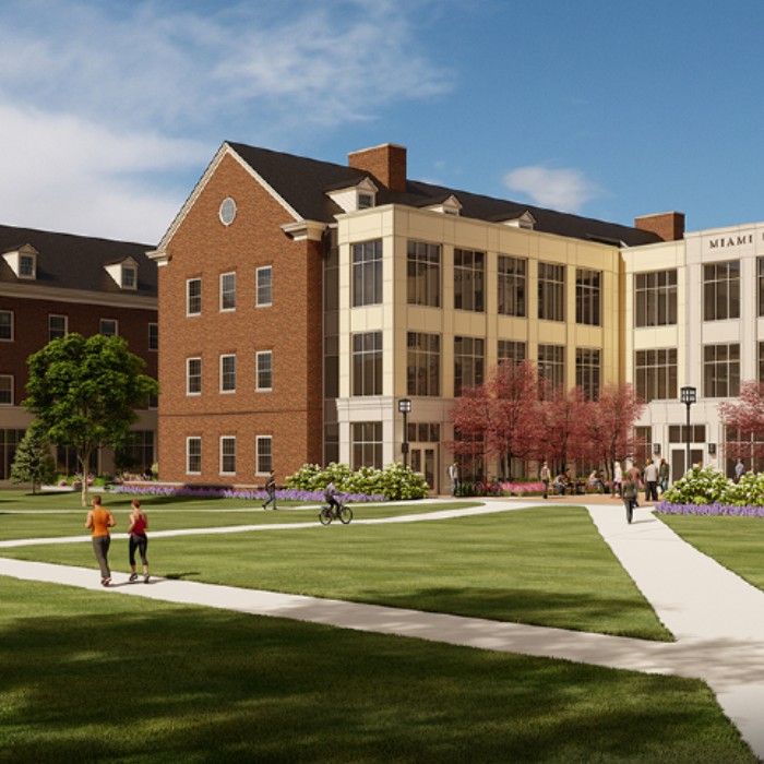 3D rendering of the new clinical health sciences building